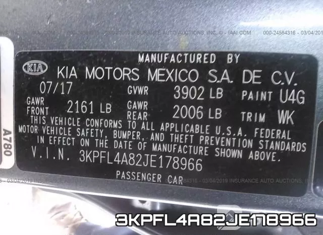 3KPFL4A82JE178966 фото 10