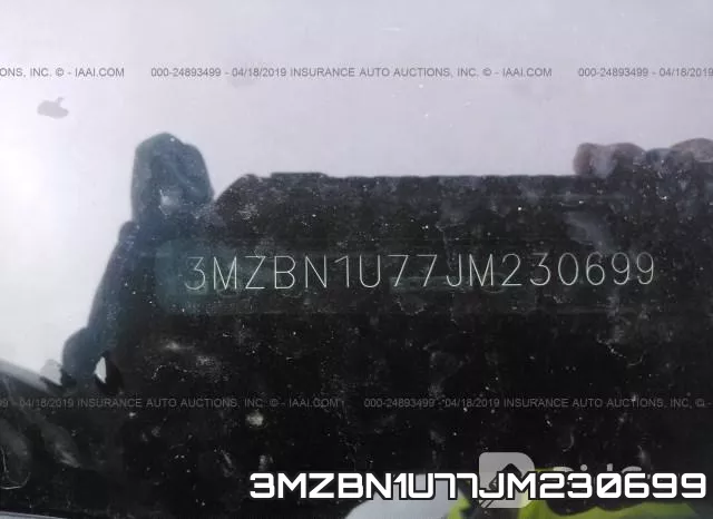 3MZBN1U77JM230699 фото 10