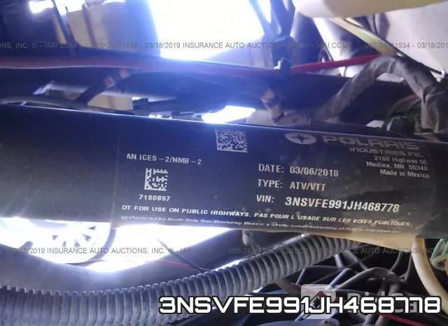3NSVFE991JH468778 фото 2