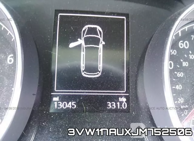 3VW117AUXJM752506 фото 8