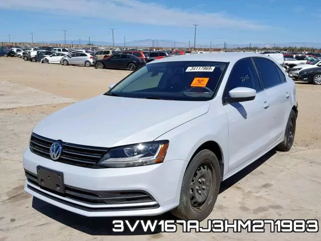 3VW167AJ3HM271983 фото 3