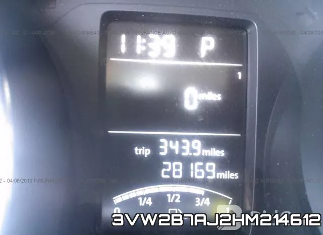 3VW2B7AJ2HM214612 фото 8