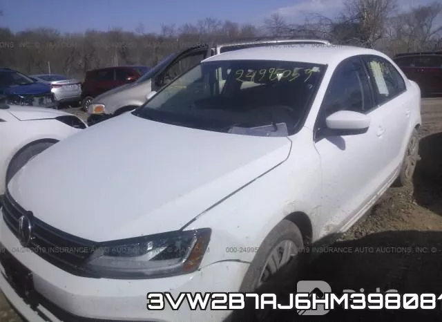 3VW2B7AJ6HM398081 фото 3