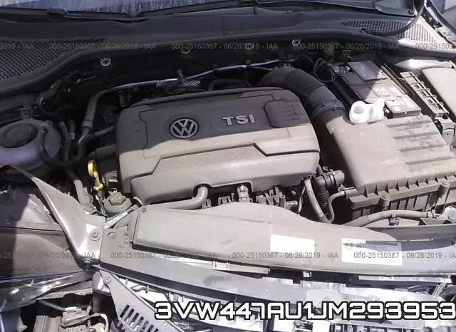 3VW447AU1JM293953 фото 2