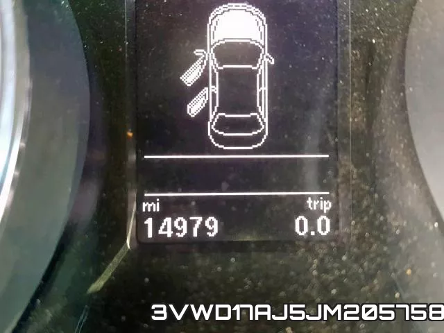3VWD17AJ5JM205758 фото 9