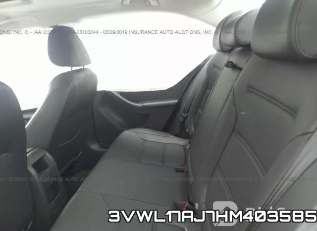3VWL17AJ7HM403585 фото 9