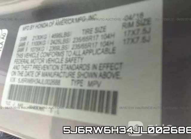 5J6RW6H34JL002688 фото 10