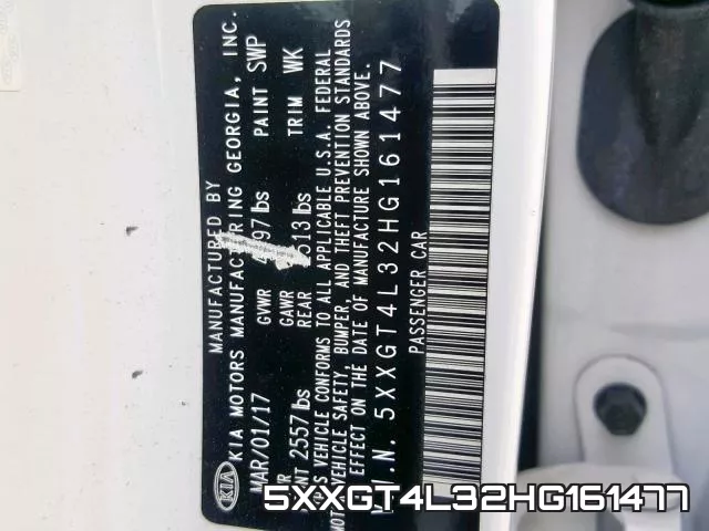 5XXGT4L32HG161477 фото 2