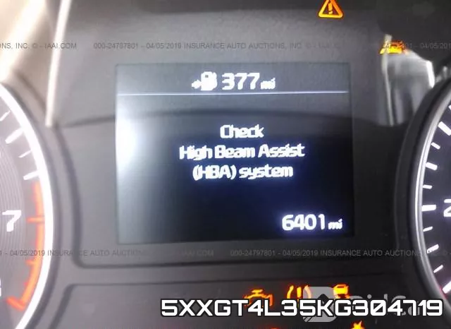 5XXGT4L35KG304719 фото 8