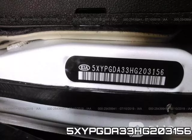 5XYPGDA33HG203156 фото 10