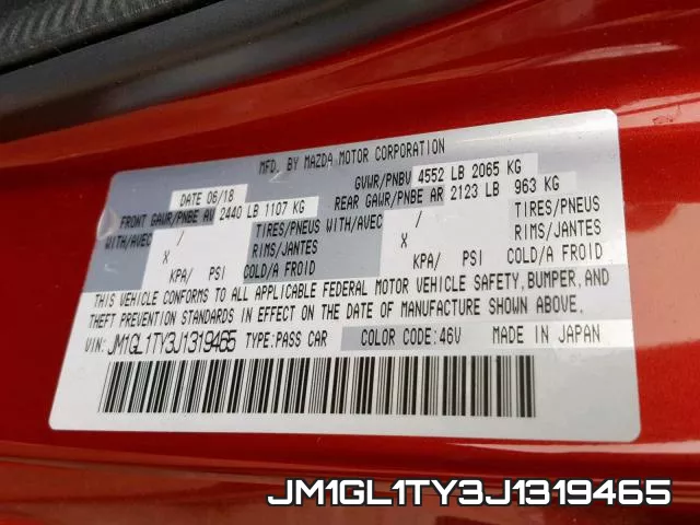 JM1GL1TY3J1319465 фото 2