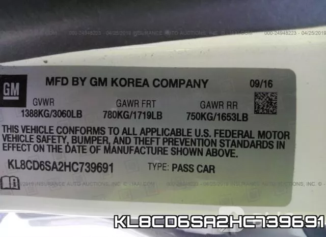 KL8CD6SA2HC739691 фото 10