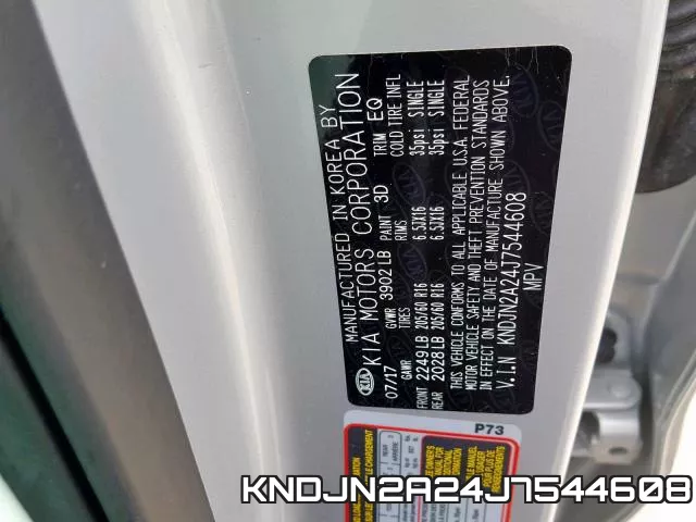 KNDJN2A24J7544608 фото 2