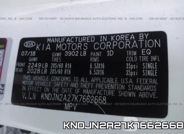 KNDJN2A27K7662668 фото 10