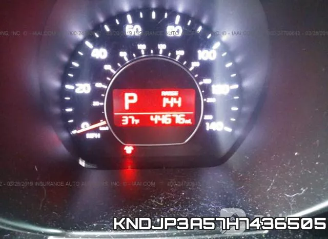 KNDJP3A57H7436505 фото 8