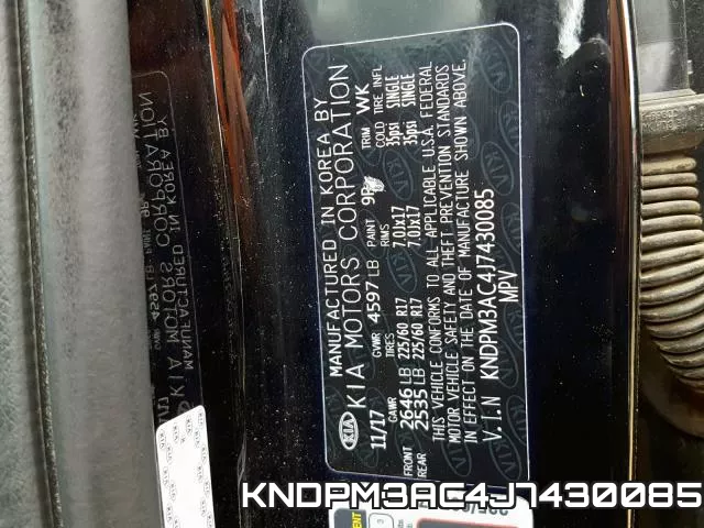 KNDPM3AC4J7430085 фото 2