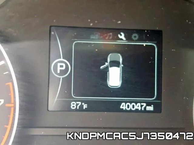 KNDPMCAC5J7350472 фото 9