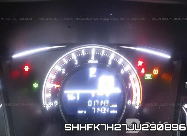 SHHFK7H27JU230896 фото 8