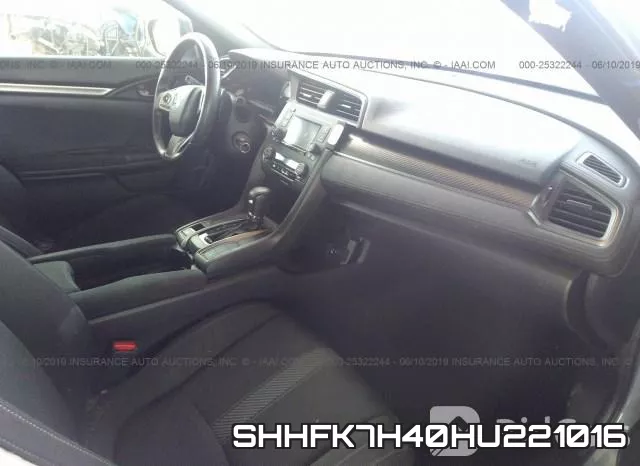 SHHFK7H40HU221016 фото 6