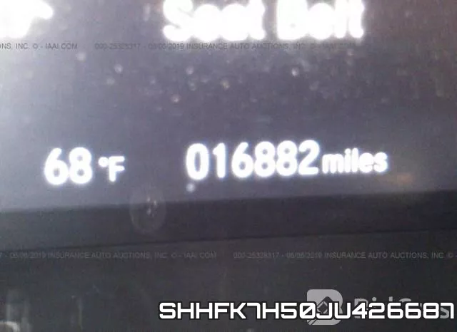SHHFK7H50JU426687 фото 8
