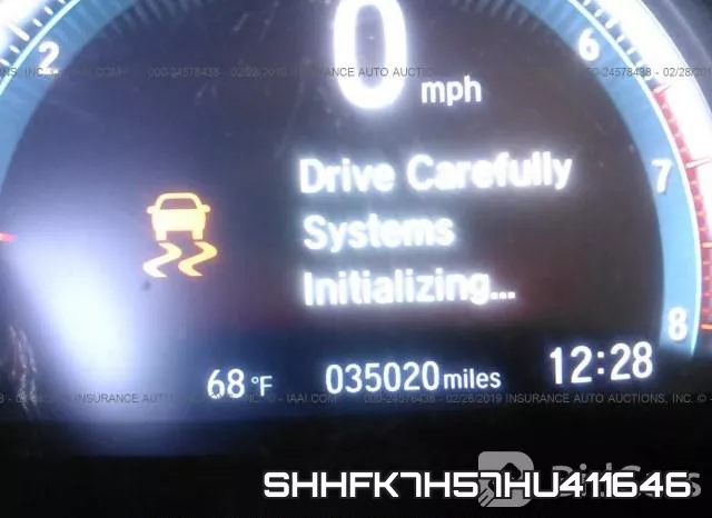 SHHFK7H57HU411646 фото 8