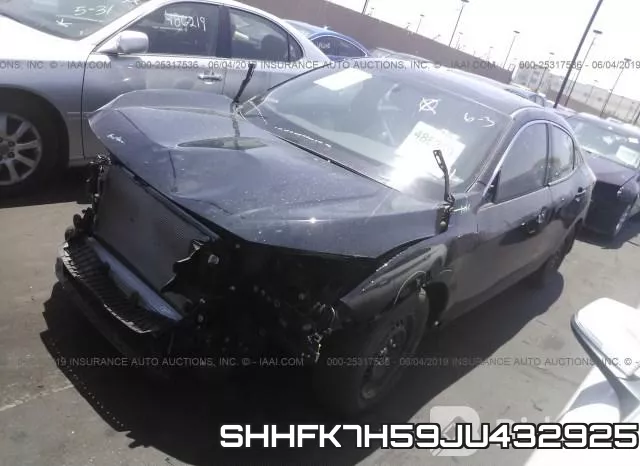 SHHFK7H59JU432925 фото 3