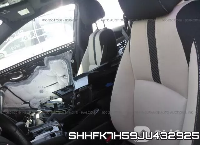 SHHFK7H59JU432925 фото 9