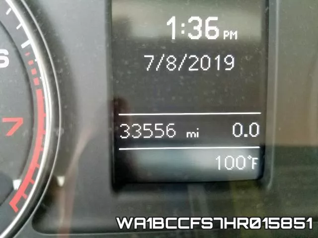 WA1BCCFS7HR015851 фото 9