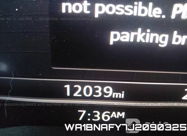 WA1BNAFY7J2090325 фото 8