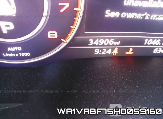 WA1VABF75HD059160 фото 8