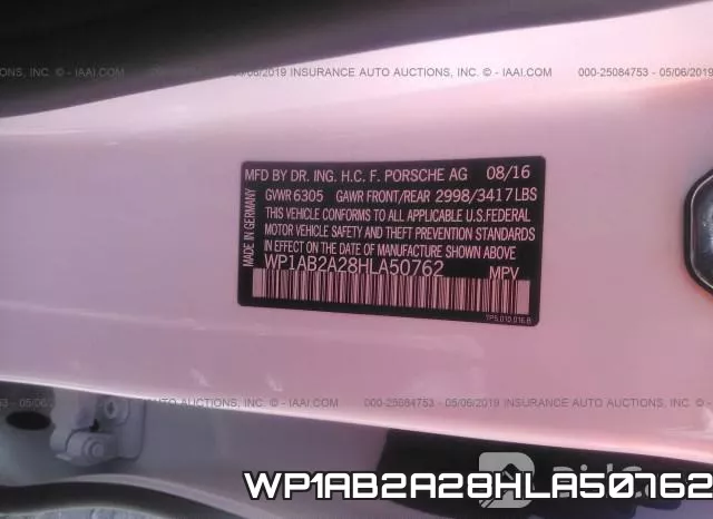 WP1AB2A28HLA50762 фото 10