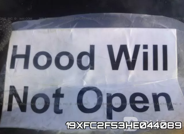 19XFC2F53HE044089 фото 2