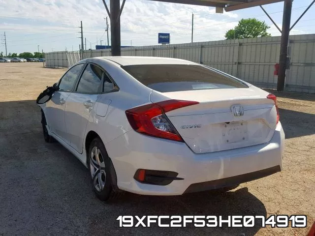 19XFC2F53HE074919 фото 4