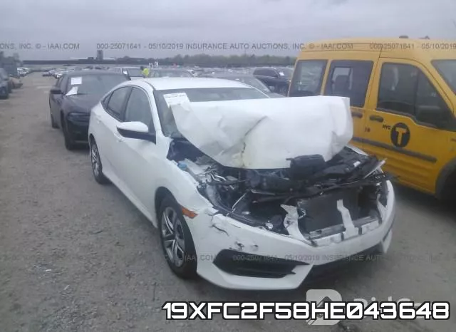 19XFC2F58HE043648 фото 7