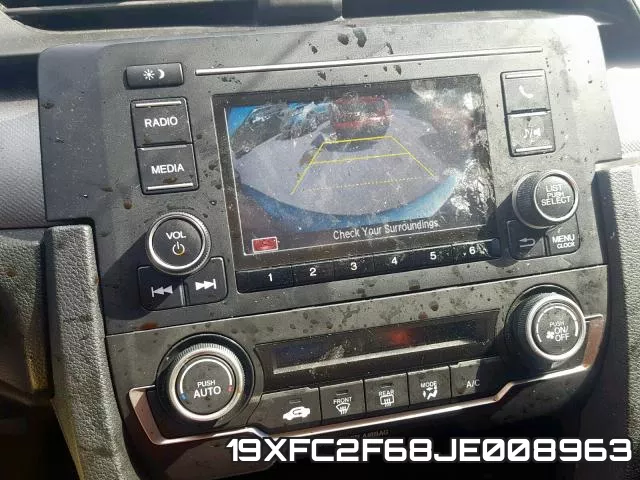19XFC2F68JE008963 фото 10