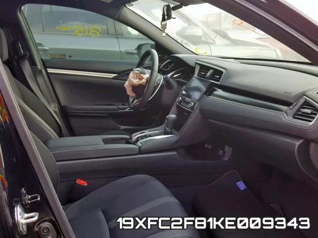 19XFC2F81KE009343 фото 6