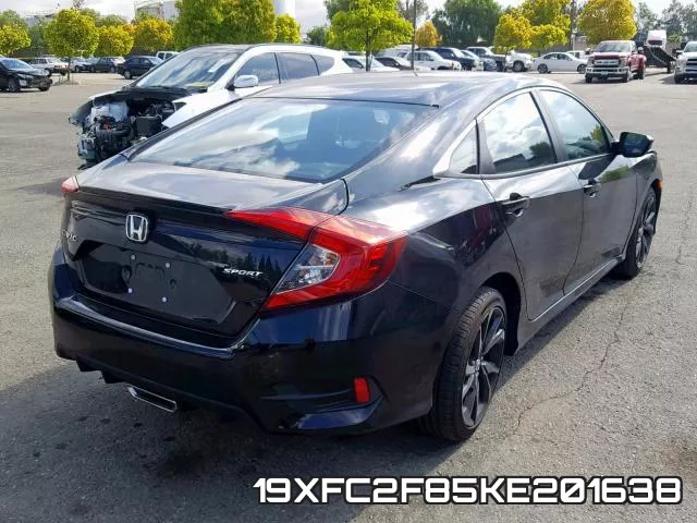 19XFC2F85KE201638 фото 4