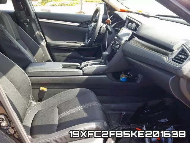 19XFC2F85KE201638 фото 5