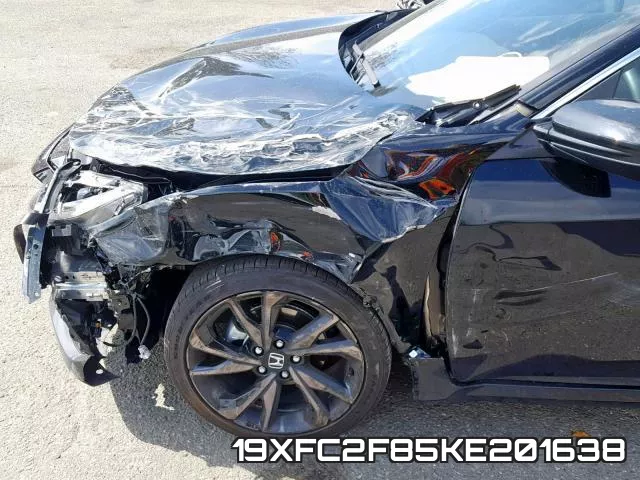 19XFC2F85KE201638 фото 9