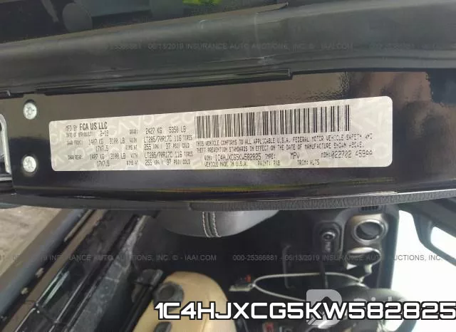 1C4HJXCG5KW582825 фото 10
