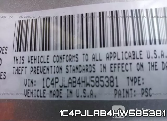 1C4PJLAB4HW585381 фото 10