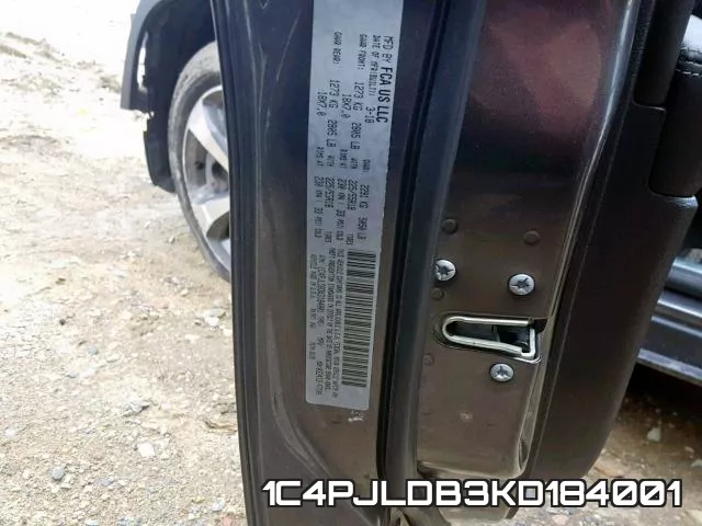 1C4PJLDB3KD184001 фото 2