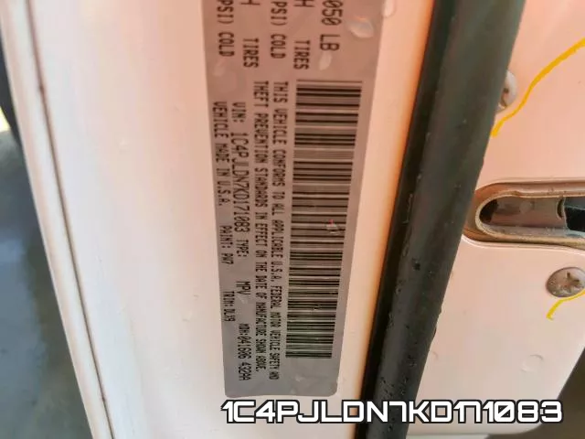 1C4PJLDN7KD171083 фото 2