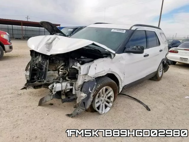1FM5K7B89HGD02980 фото 3