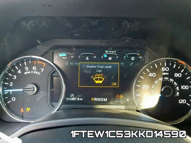 1FTEW1C53KKD14590 фото 9