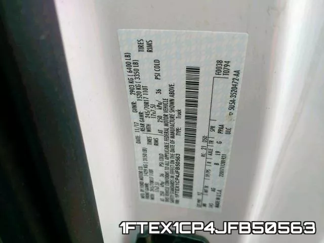 1FTEX1CP4JFB50563 фото 2