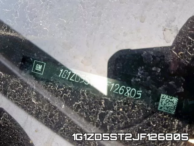 1G1ZD5ST2JF126805 фото 2
