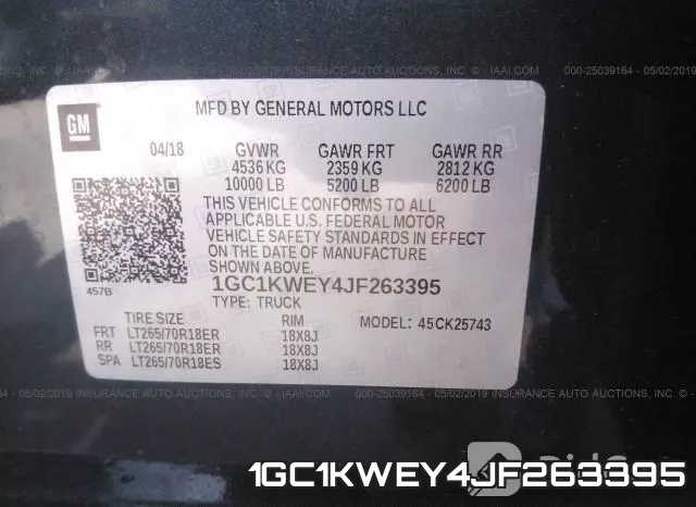1GC1KWEY4JF263395 фото 10