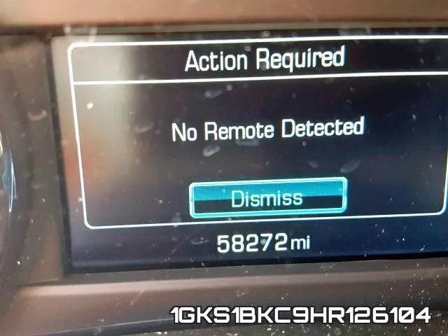 1GKS1BKC9HR126104 фото 9