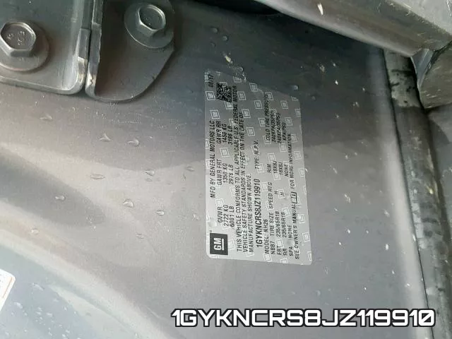 1GYKNCRS8JZ119910 фото 2